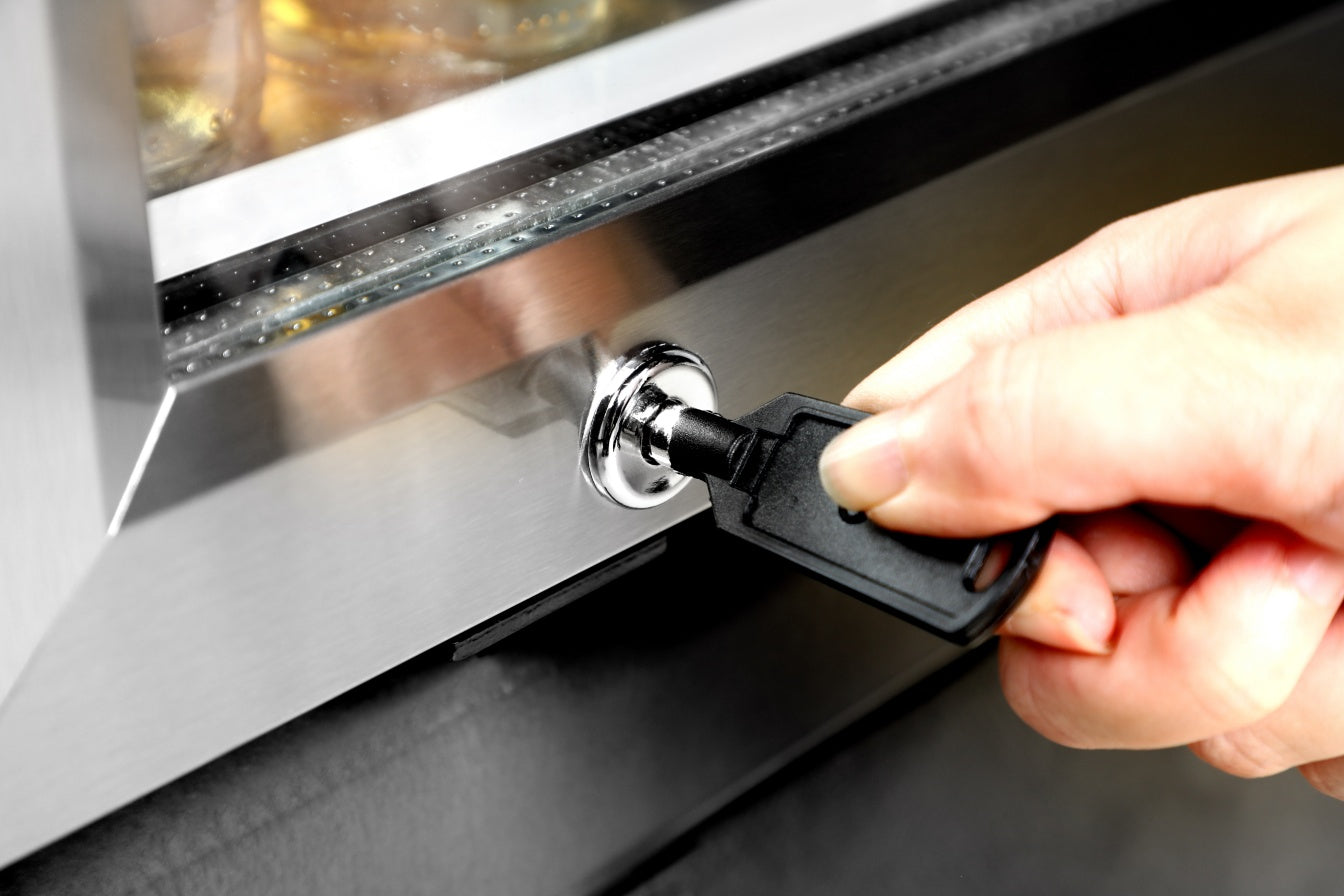 Aspire Double Door Stainless Steel Fridge