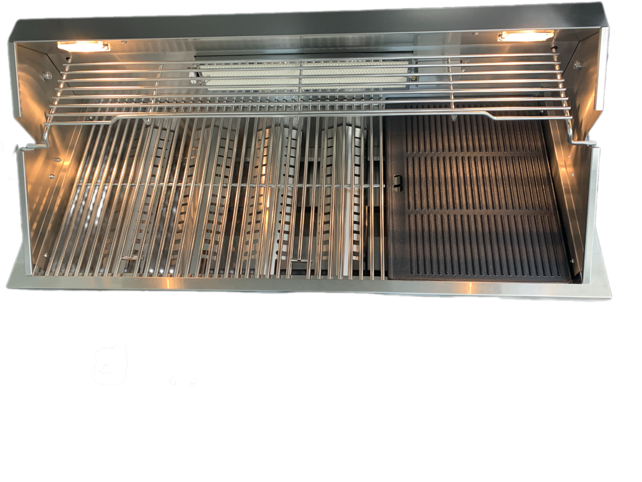 Aspire 6 Burner NAT GAS with Rear & Side Burners : NATURAL GAS (does not include hose & Nat gas governor, they are supplied by an authorised Gas fitter / plumber)
