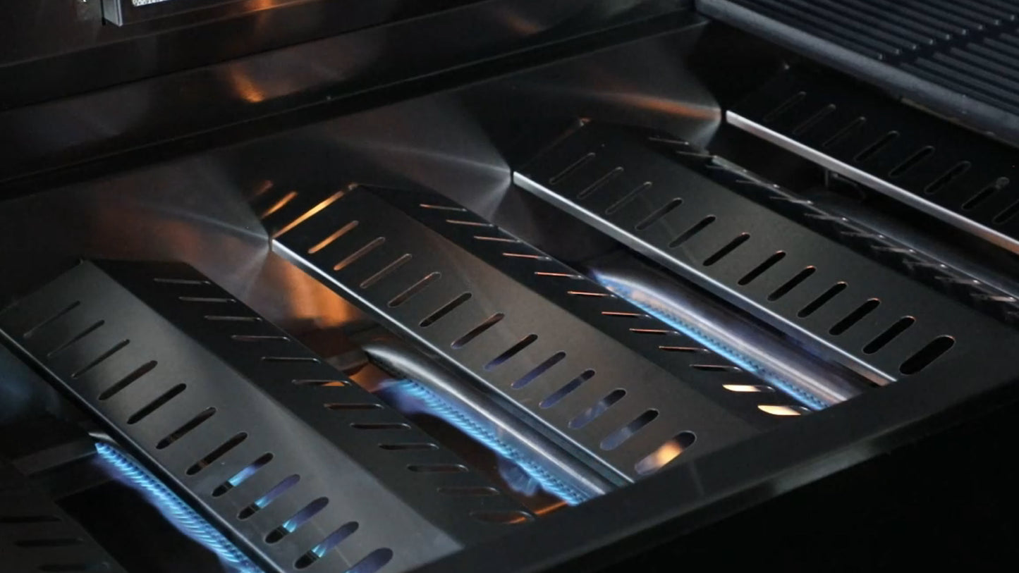 Aspire 6 Burner LPG with Rear & Side Burners